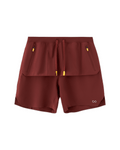 Hiflex-Lite® Versa Layer Shorts brick-maroon